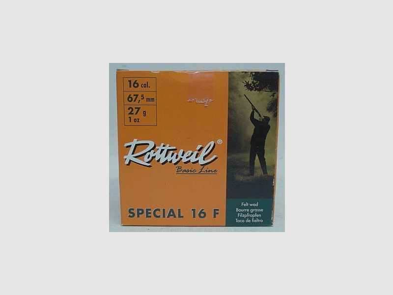 Special 16F 16/67,5 - 2,7mm/27g (a25)