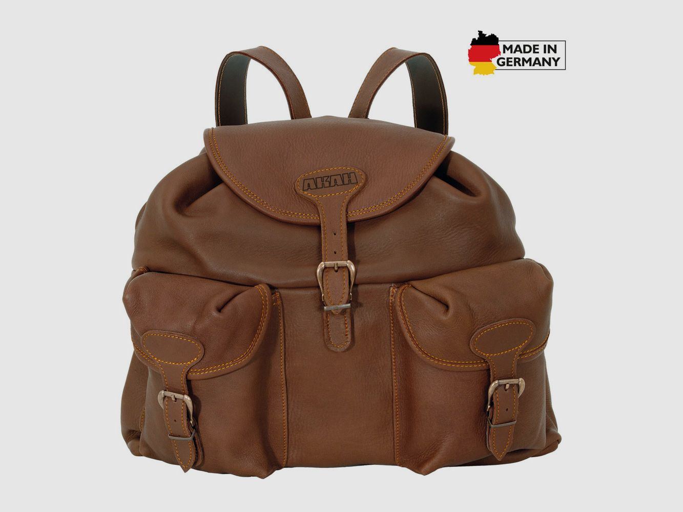 AKAH Rucksack aus Elchleder