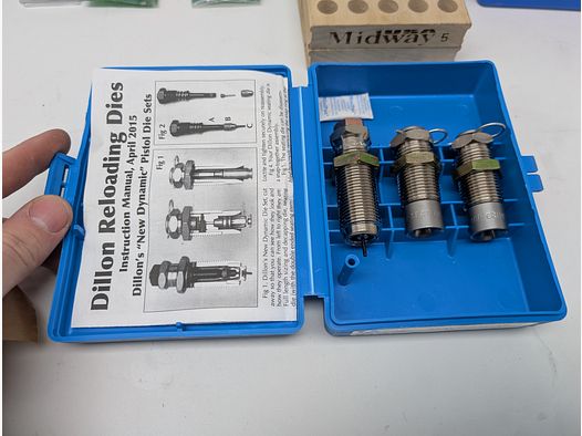 Dillon die set 45 ACP new and unused