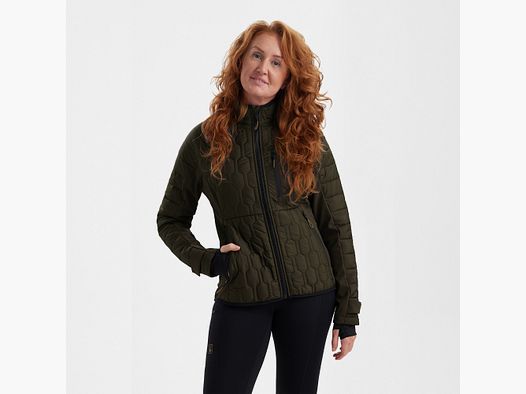 Deerhunter Lady Mossdale Quilted Jacket Forest Green 36