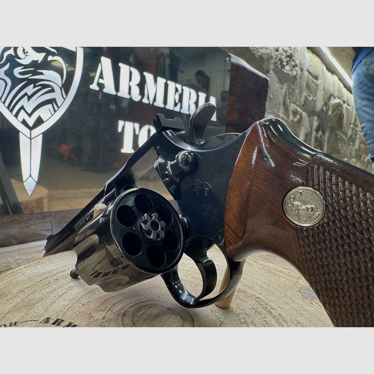 GEBRAUCHT – REVOLVER – COLT MOD. TROOPER MK III 6″ Kal. 357 Mag., Bild 4 von 5