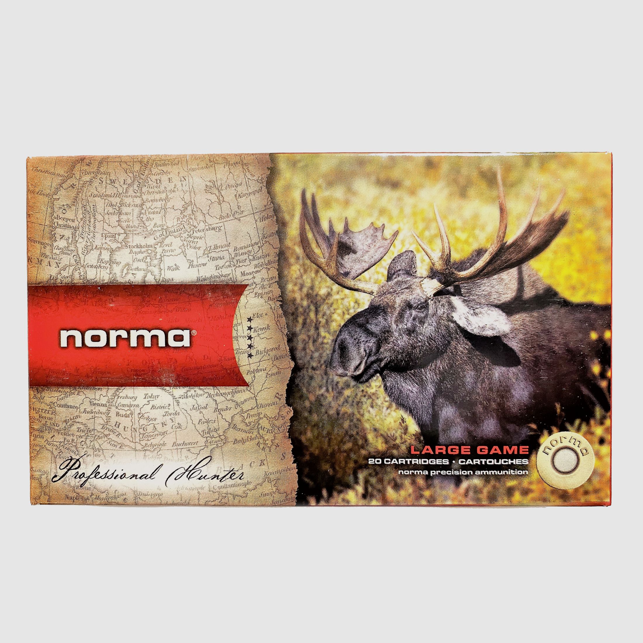 Norma cartridge 8x57 IS Vulkan 12.7g/196grs.