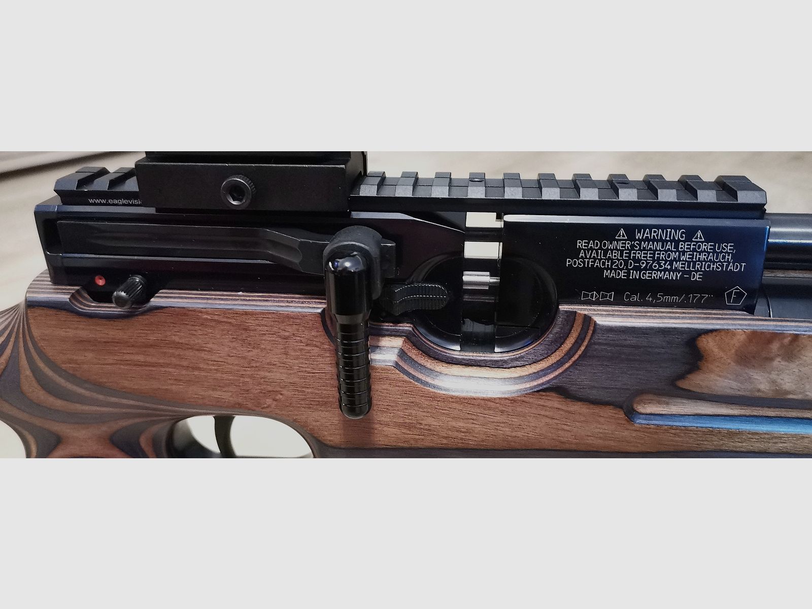 Weihrauch HW100/HW 100 Biathlon Tuning Ladehebel NEU Fenton shooting