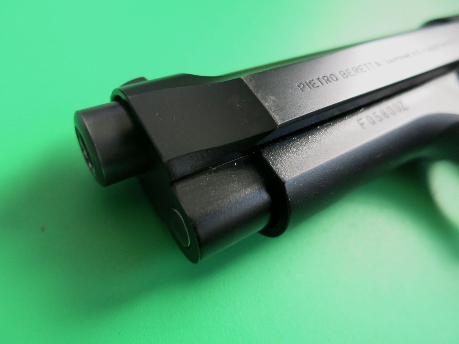 Pistola semiautomatica Beretta 92 FS (nera), 9 mm Luger, pistola delle forze armate statunitensi #29