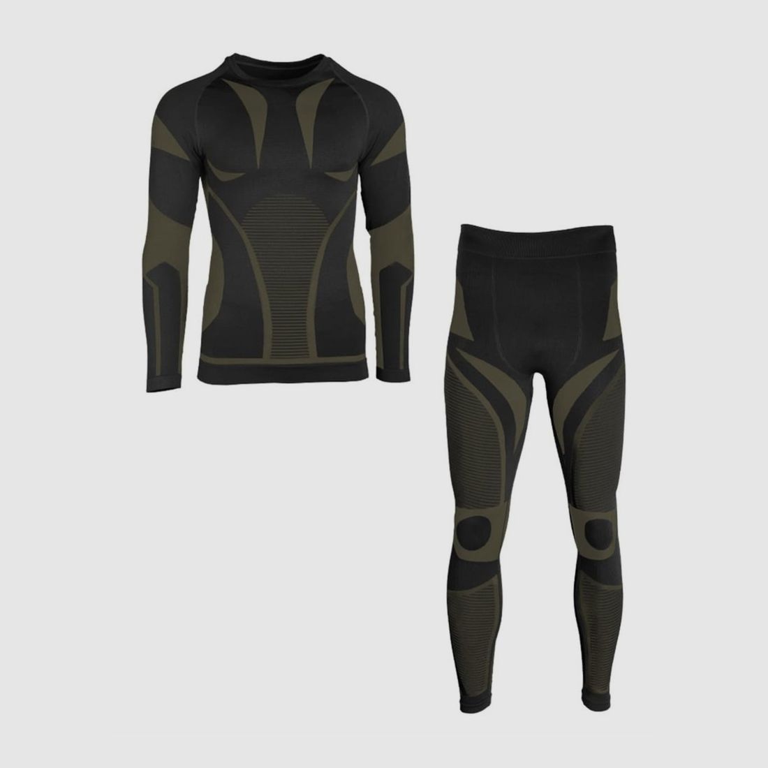 Performance Funktionsunterwäsche Set Schwarz L/XL