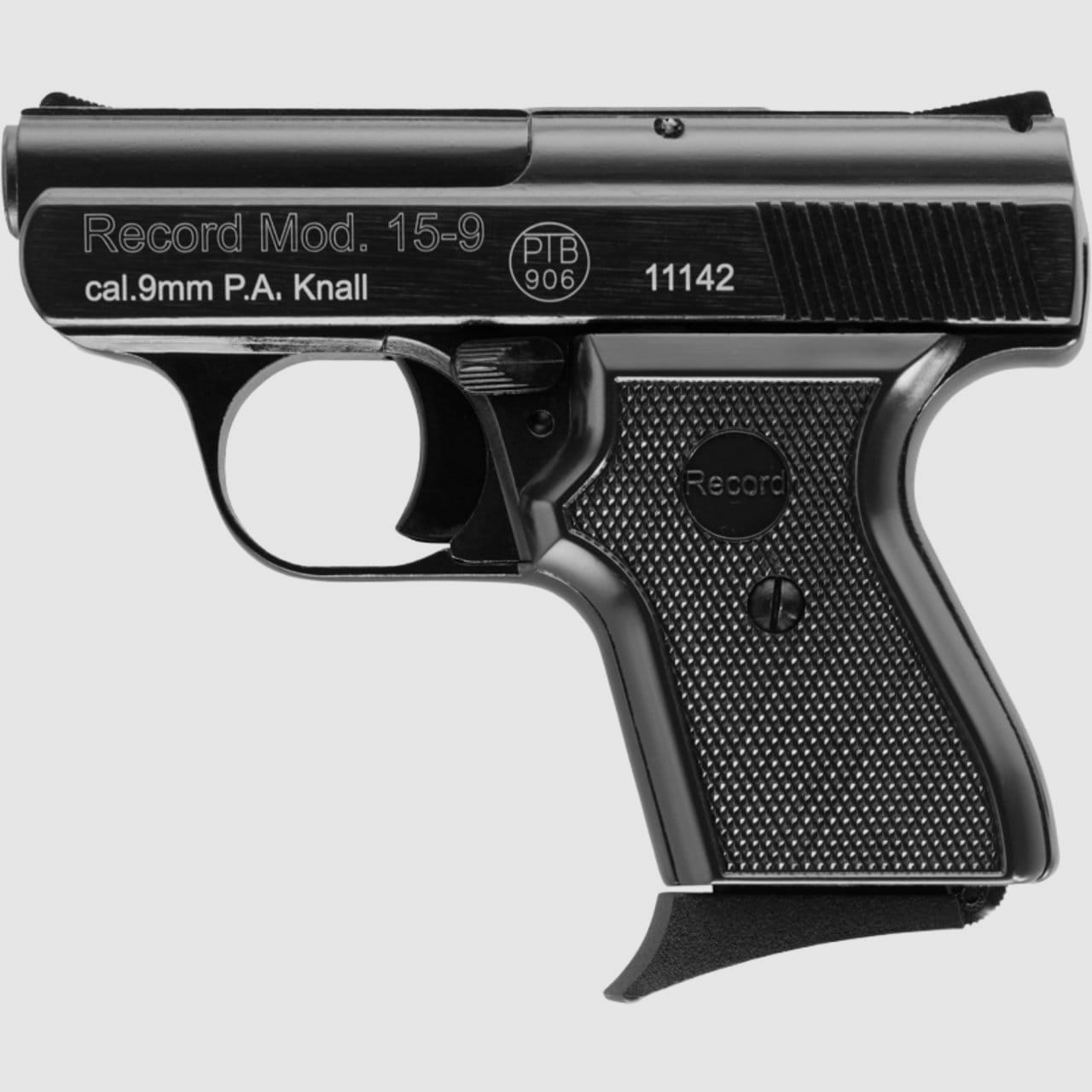 Record 15-9 Cal. 9 mm P.A.K Blank Firing Pistol
