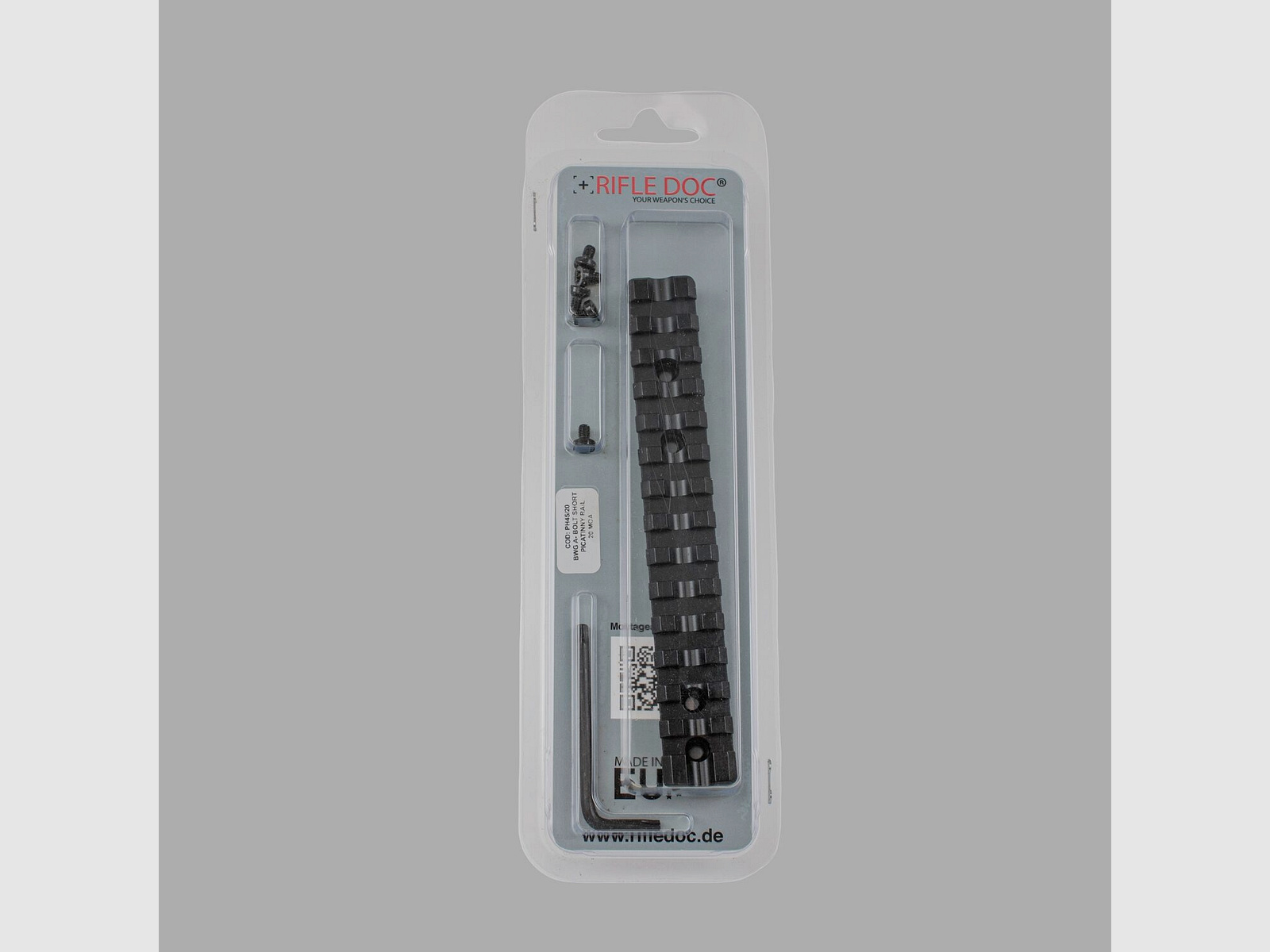 Fusil Doc Picatinny Weaver RAIL EN ACIER BROWNING A-BOLT 3 (SA) Action Courte