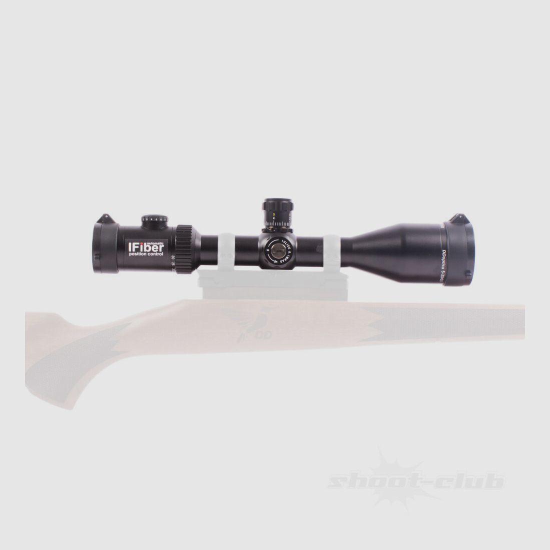 DDoptics Nighteagle 5-30x50 NFX MILDOT / MRAD inkl. iFiber