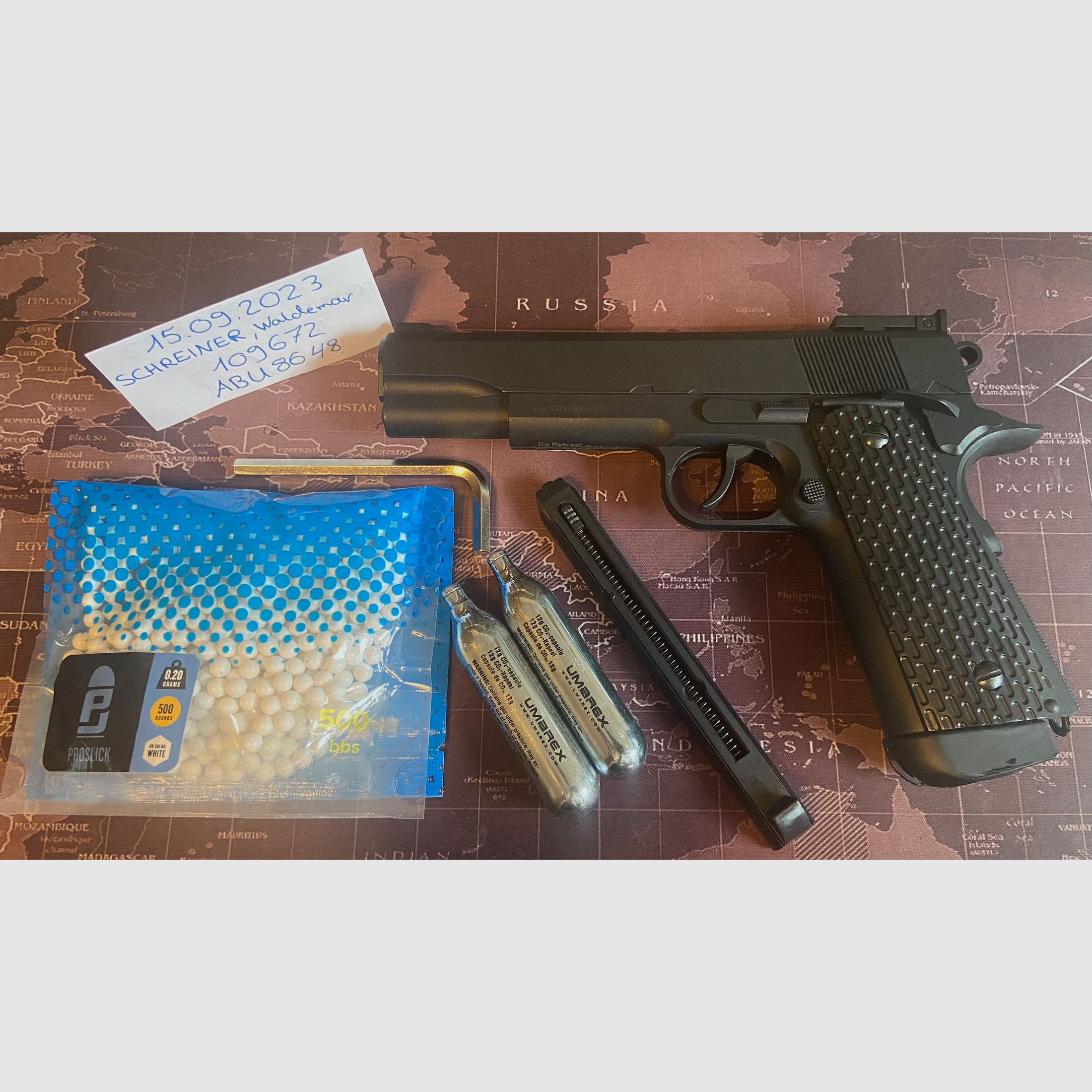 Colt 1911 CO2 Set