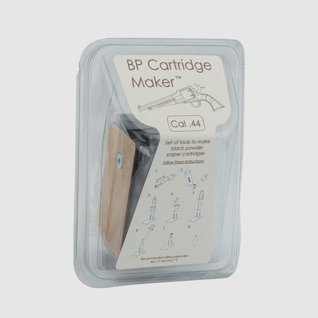 Kit Papierpatronen BP Maker Kal. 36 oder 44 - Komplett - Einfaches Nachladen - Präzision und Zuverlässigkeit, Bild 3 von 5