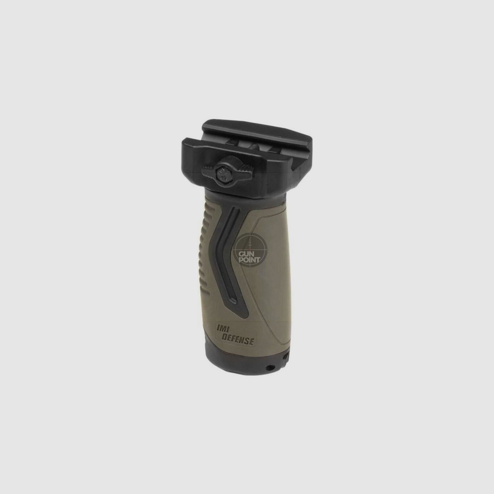 IMI Defense OVG Overmolding Vertical Grip-Black/OD