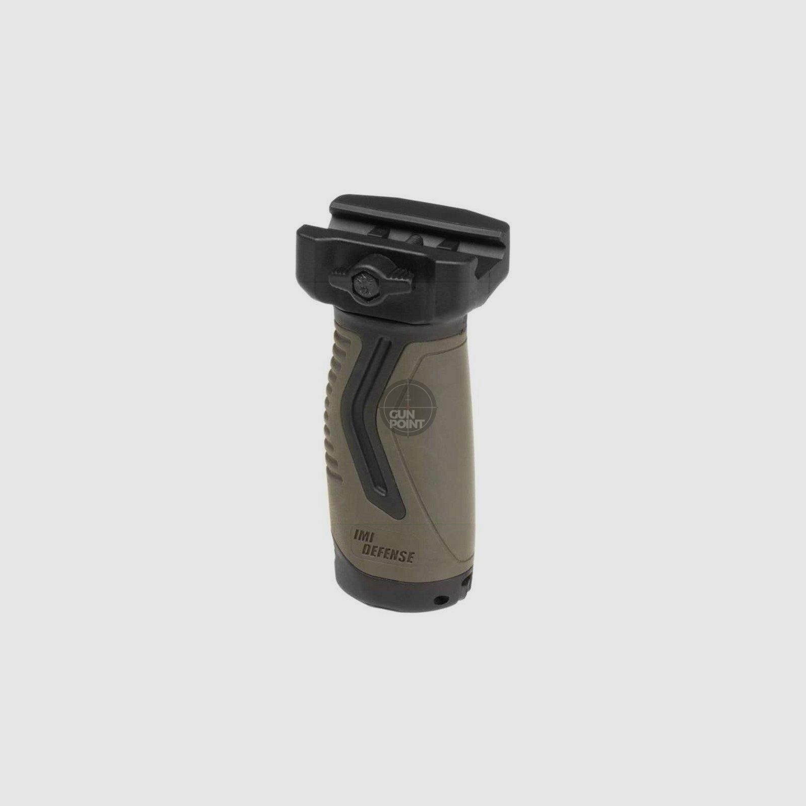 IMI Defense OVG Overmolding Vertical Grip-Black/OD