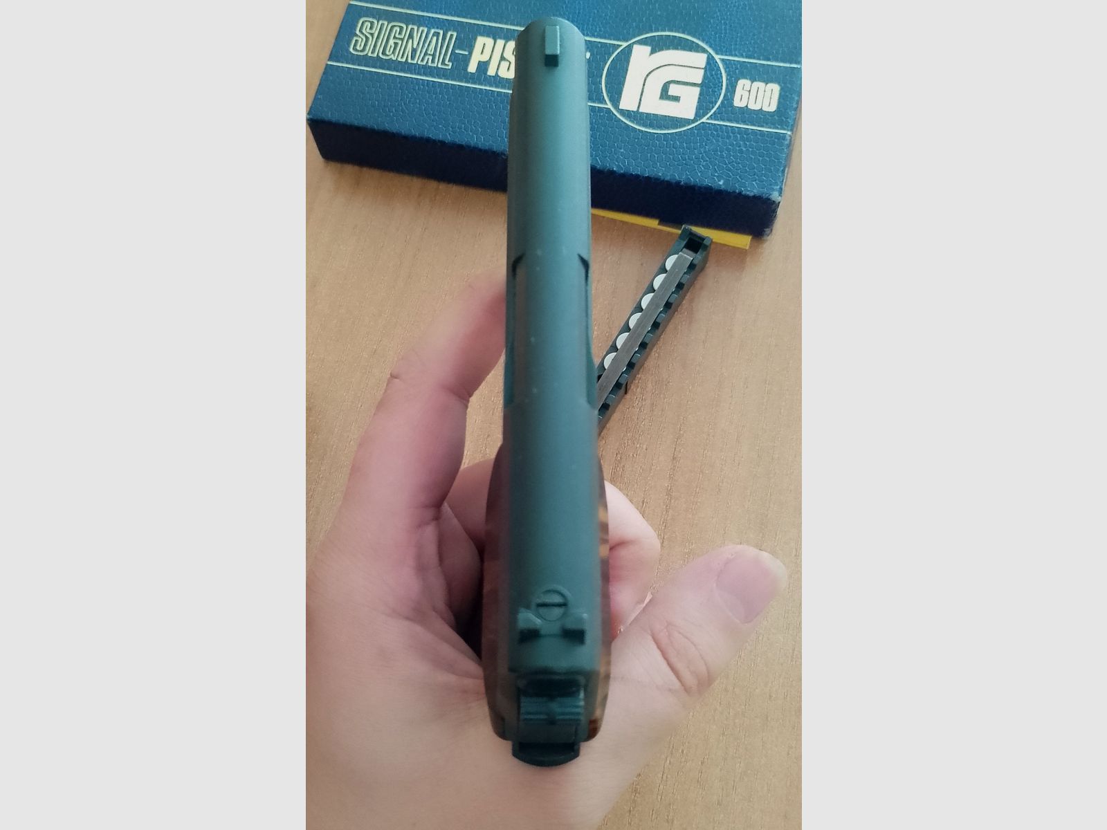 Seltene Röhm RG 600 im Kal. 22 lang oder 6 mm Flobert Knall mit OVP