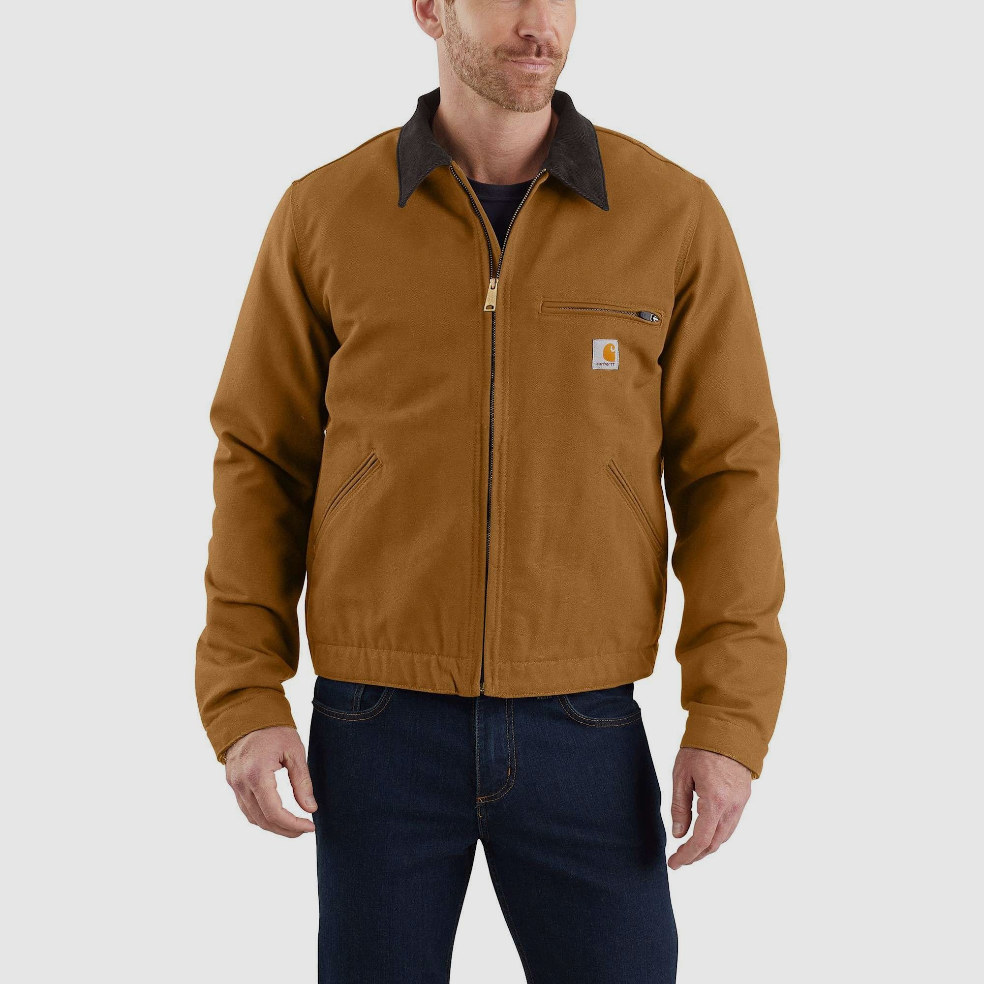 Carhartt Duck Detroit Jacket Men's Carhartt® Brown L