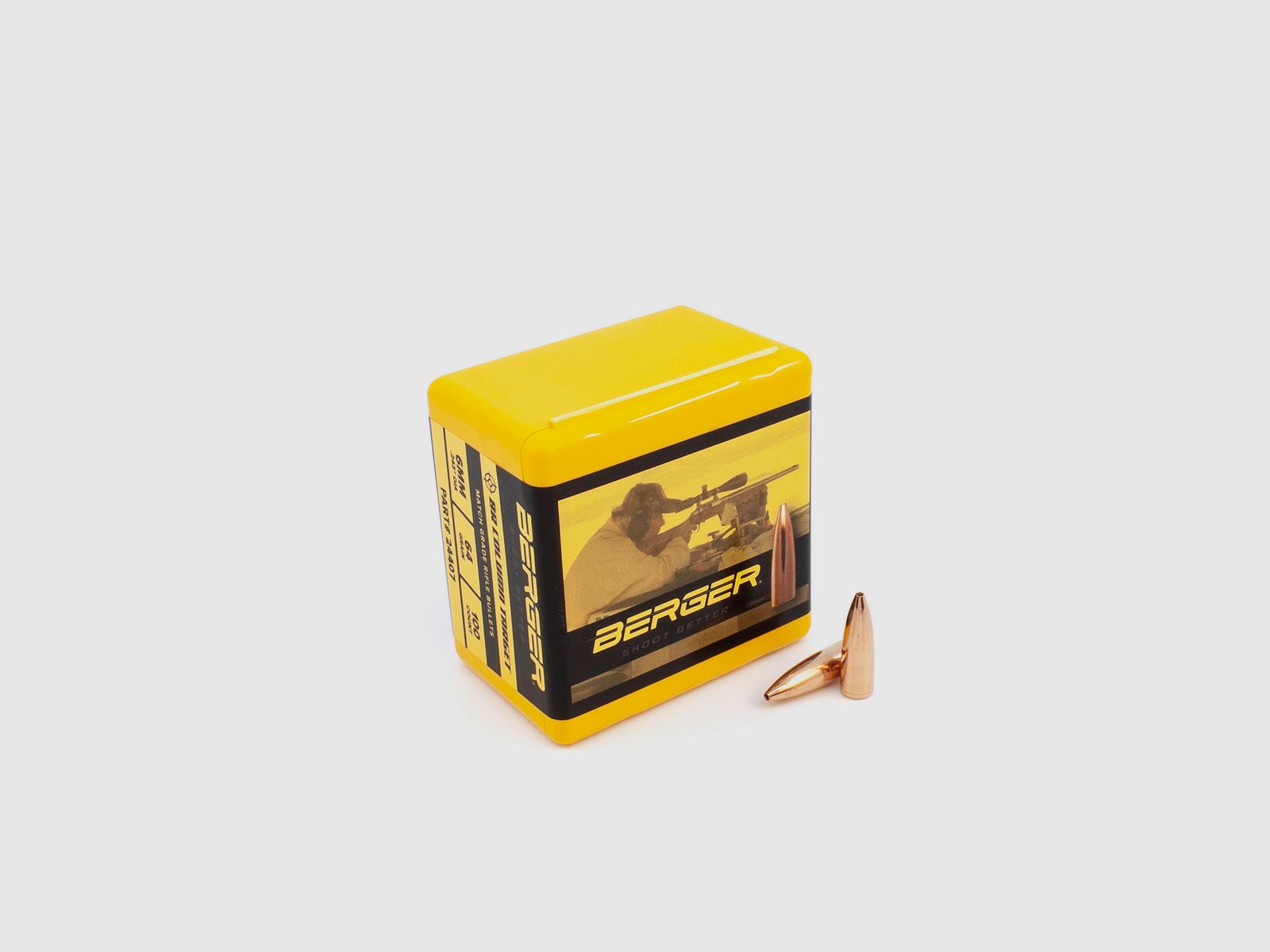 Balas Berger 6mm/.243 BR Column Target 64,2GR 1000 piezas