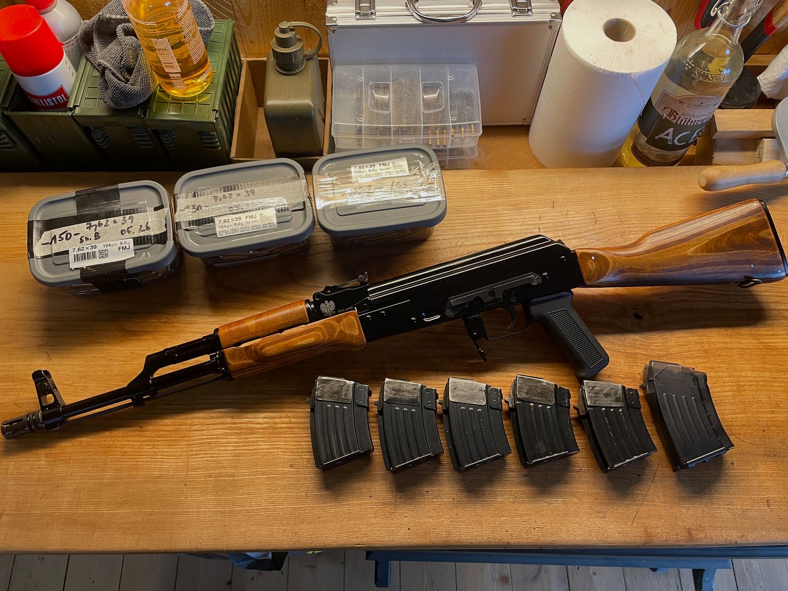WBP Jack Holz in 7,62x39 TOP inkl. einiges an Zubehoer, Schussbelastung nur 148 Schuss !!, Bild 2 von 15