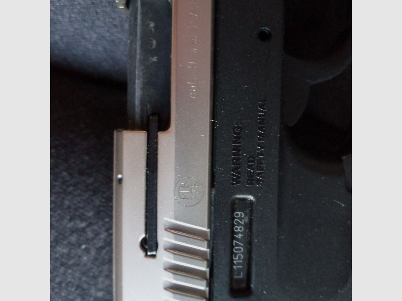 Walter P 22 PTB 778 9 mm