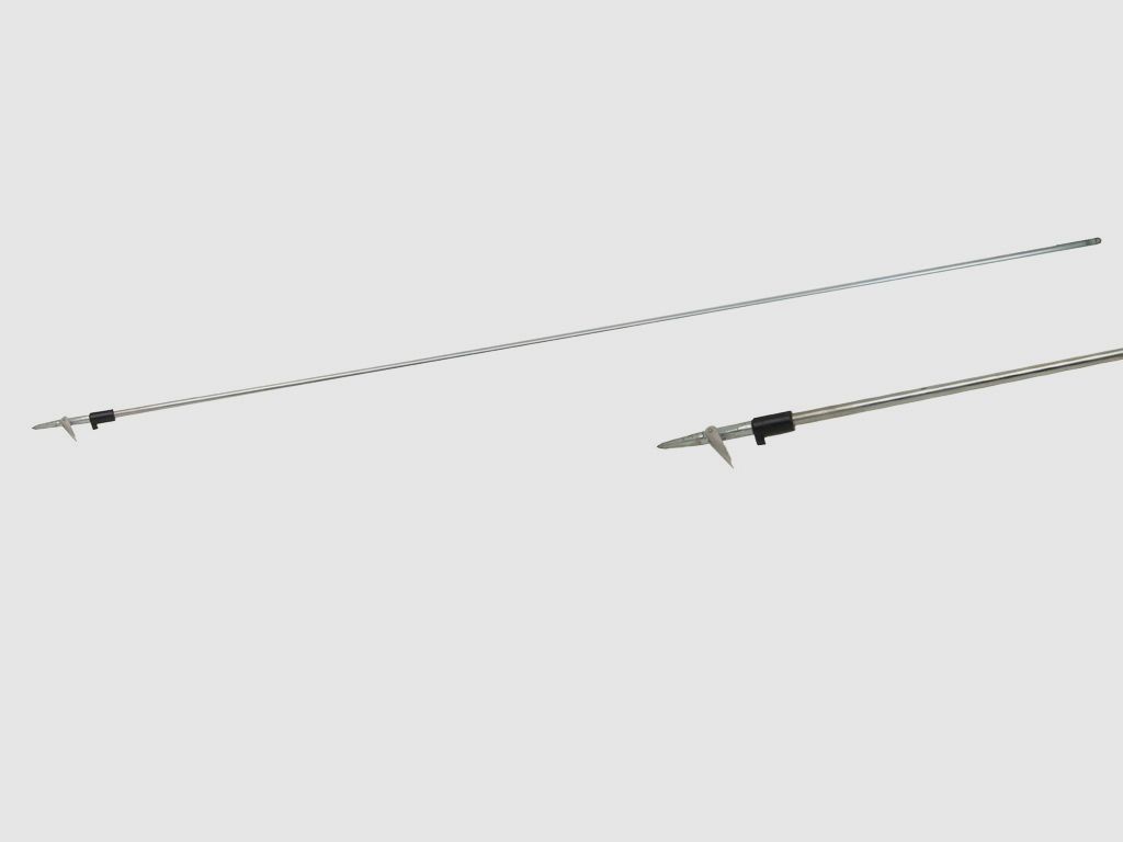 B-Ware Zink Pfeil von Imersion LĂ¤nge 105 cm Durchmesser 7 mm mit Spitze und Gewinde M6