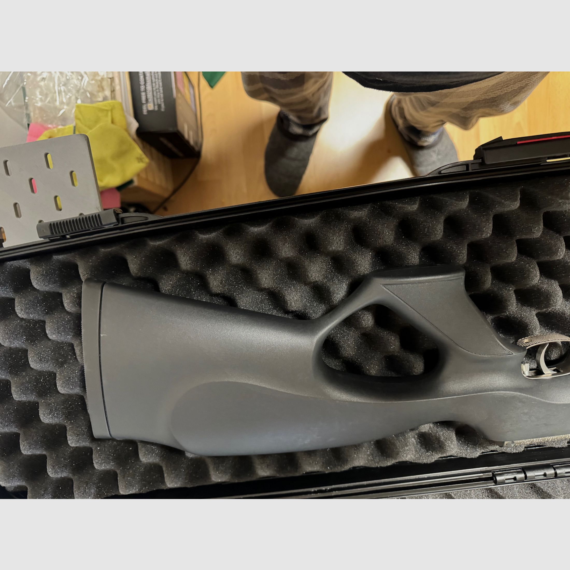 HW 97K Steel Top condition, less than 500 shots. With case and receipt.