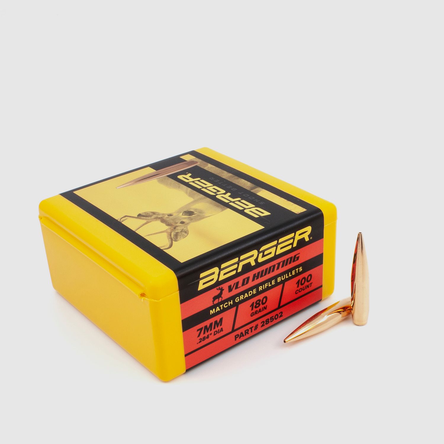 Berger Geschoss 7mm/.284 VLD Hunting 180GR 100 Stück