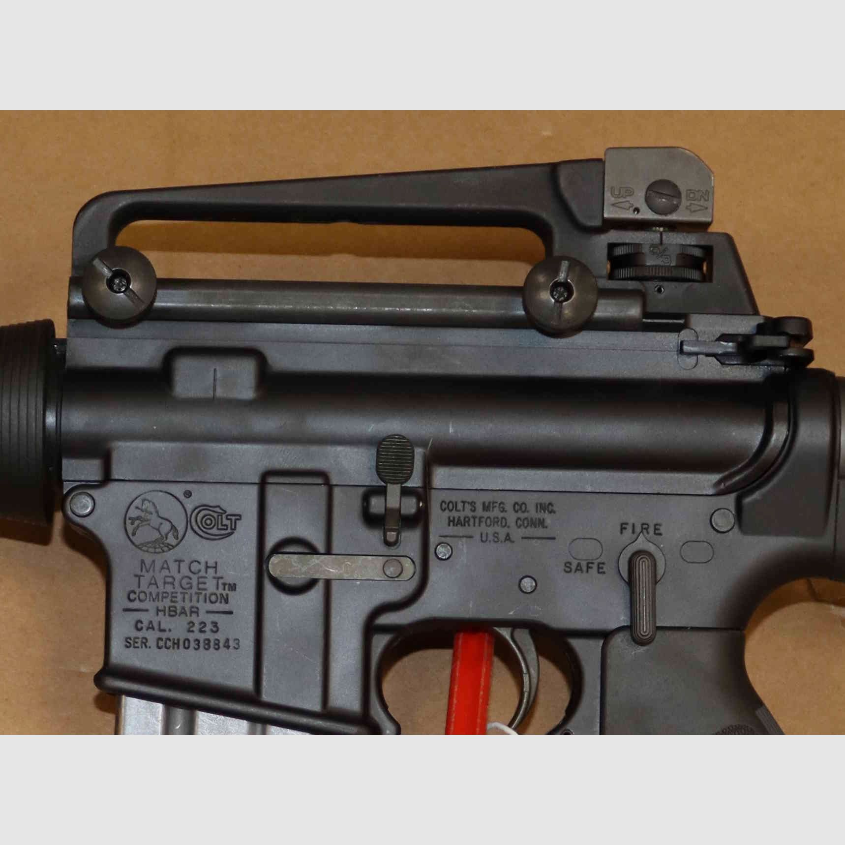 Carabina Colt Modello Match Target Competition Hbar Calibro 223R, immagine 4 di 12