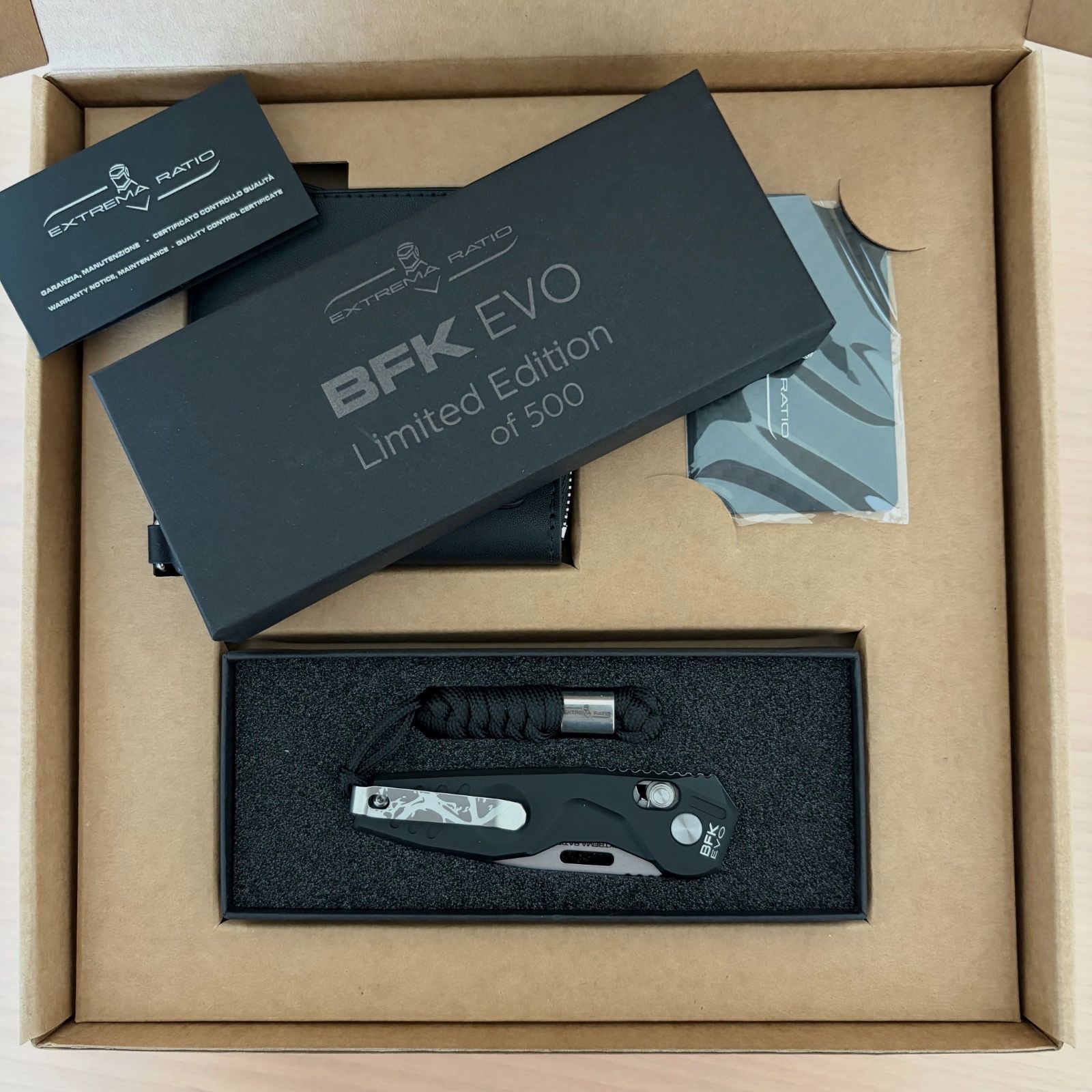 EXTREMA RATIO BFK EVO Édition Limitée - La Boîte de Transport