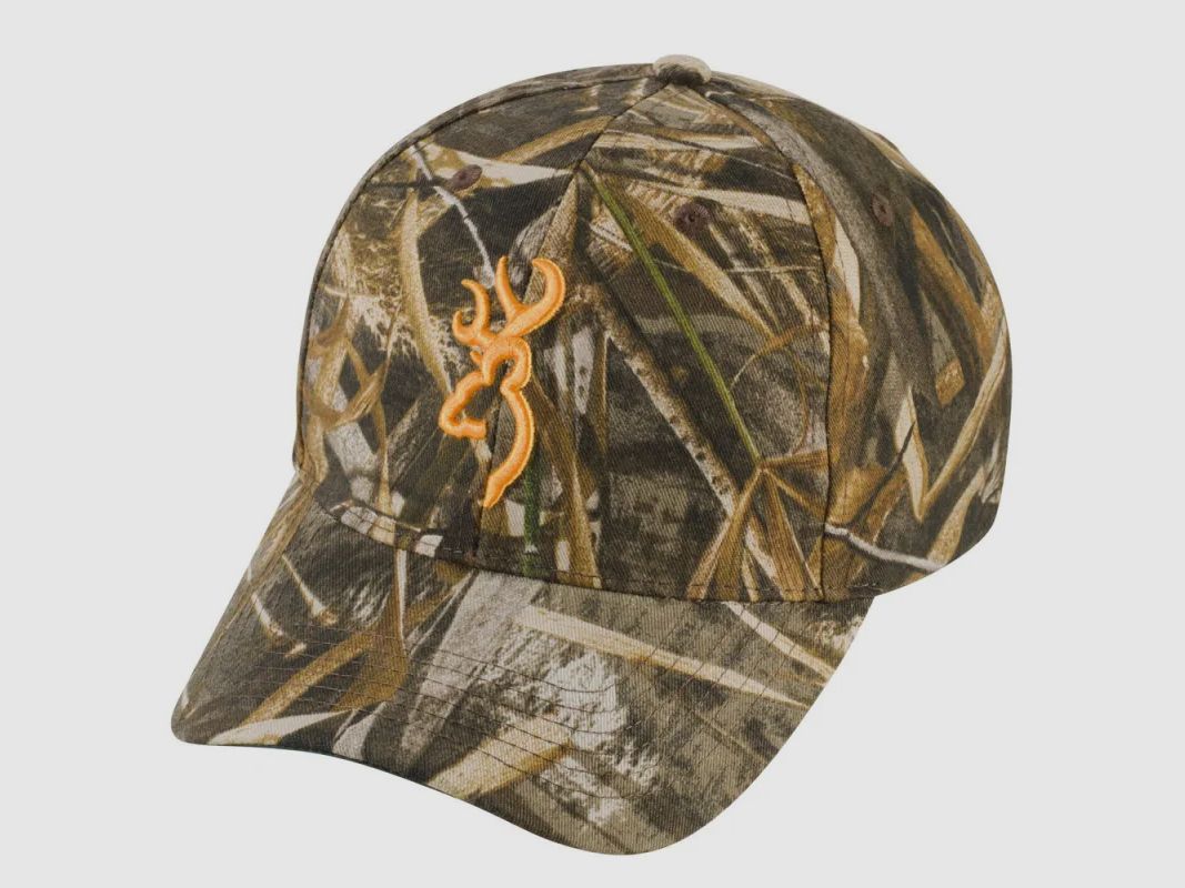 Browning gestickte Kappe aus Baumwolle Polyester Camo Max S Einheitsgröße, Bild 2 von 10