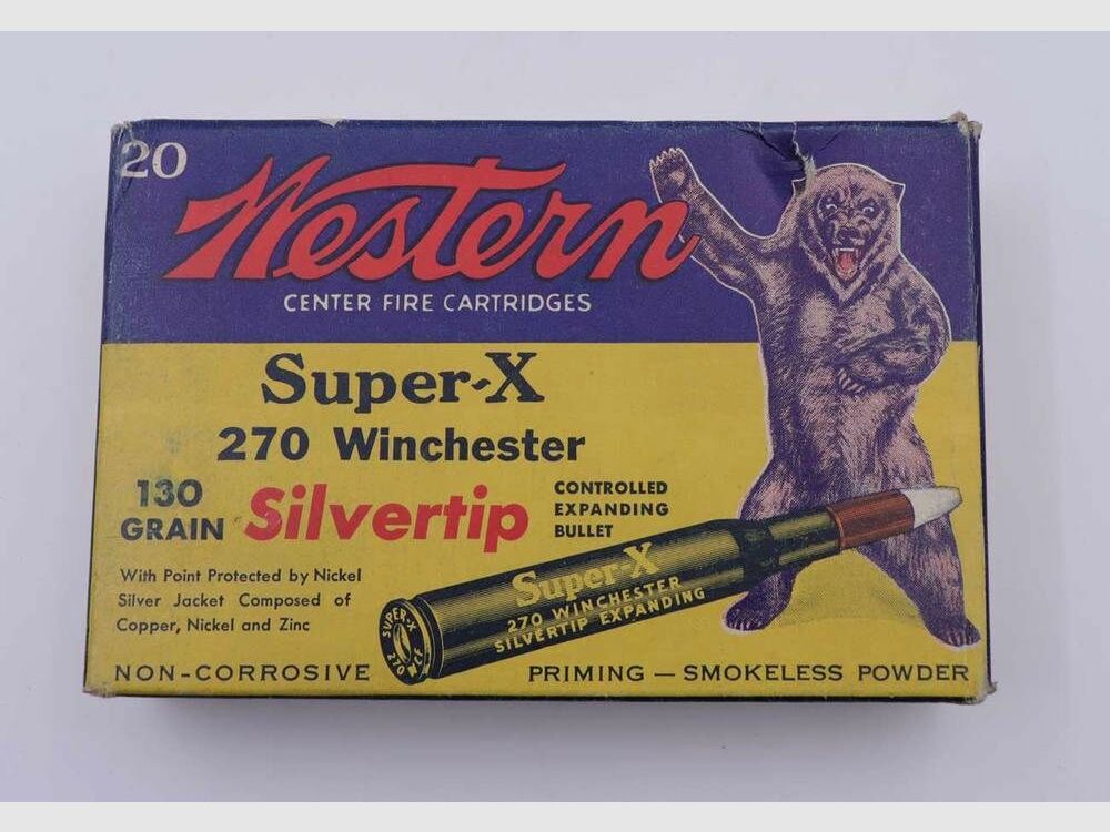 Winchester - USA Büchsenpatronen .270 Win.