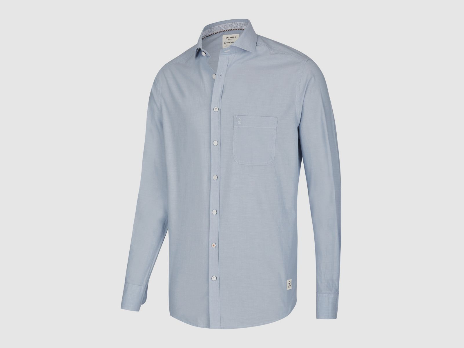 CALAMAR Langarm Hemd Ashley Blue