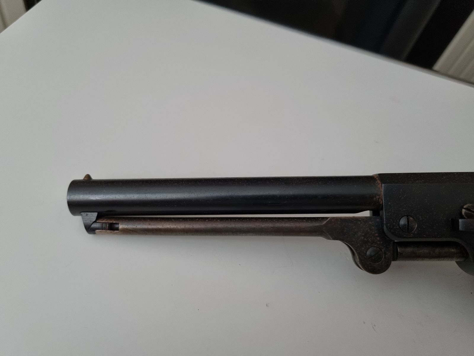 Western Navy 1851 9mm Knall Seltener Neumann Umbau PTB 357/2 
