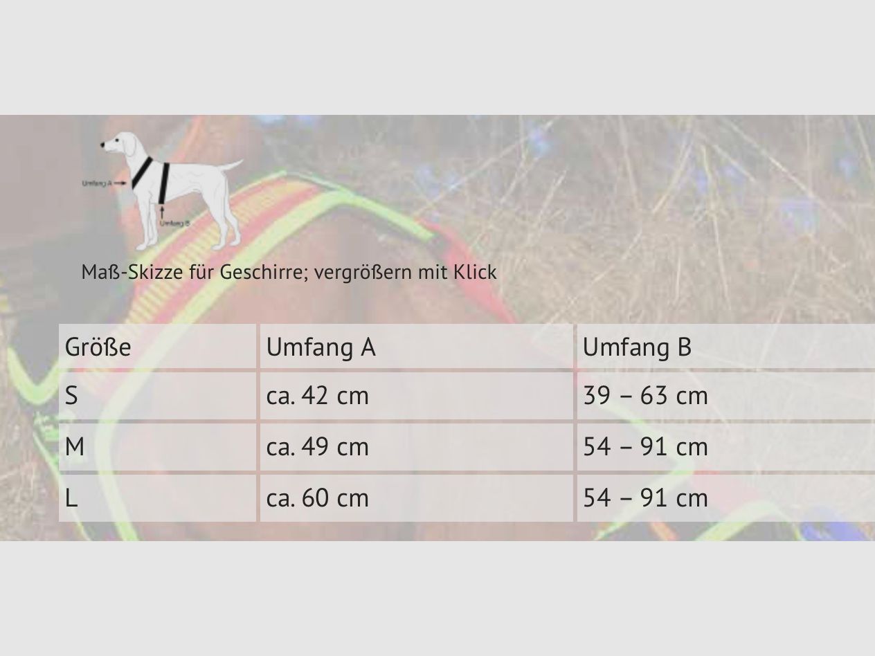 Niggeloh 406700854 Szelki dla psów Follow "TRAIL" Czerwony Żółty M