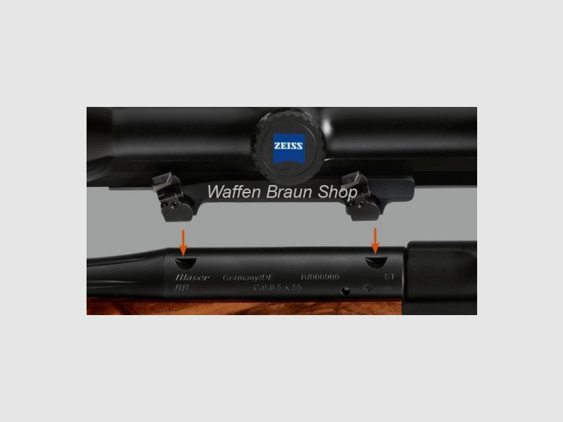 Blaser saddle mounting Weaver