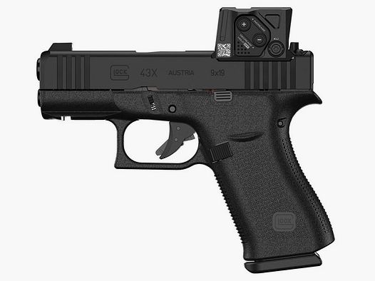GLOCK 43X FS Slimline A-CUT COMBO Aimpoint COA