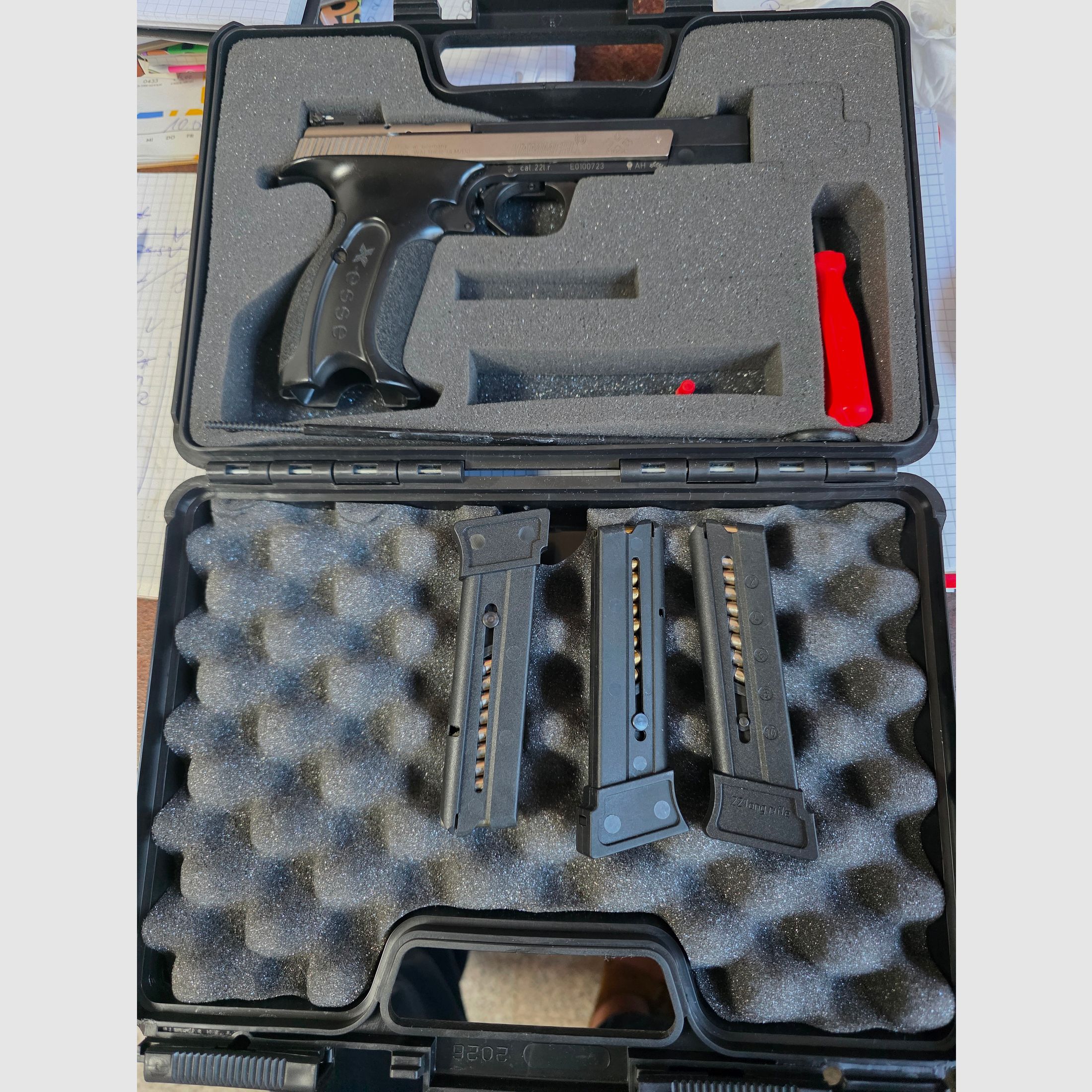 Walther  Hämmerli  kort 22