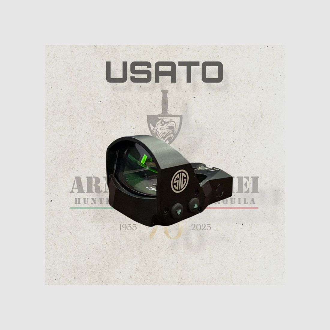 GEBRAUCHT – ROTPUNKT – SIG SAUER ROMEO-1 1×30 3MOA ROTPUNKT, Bild 1 von 4