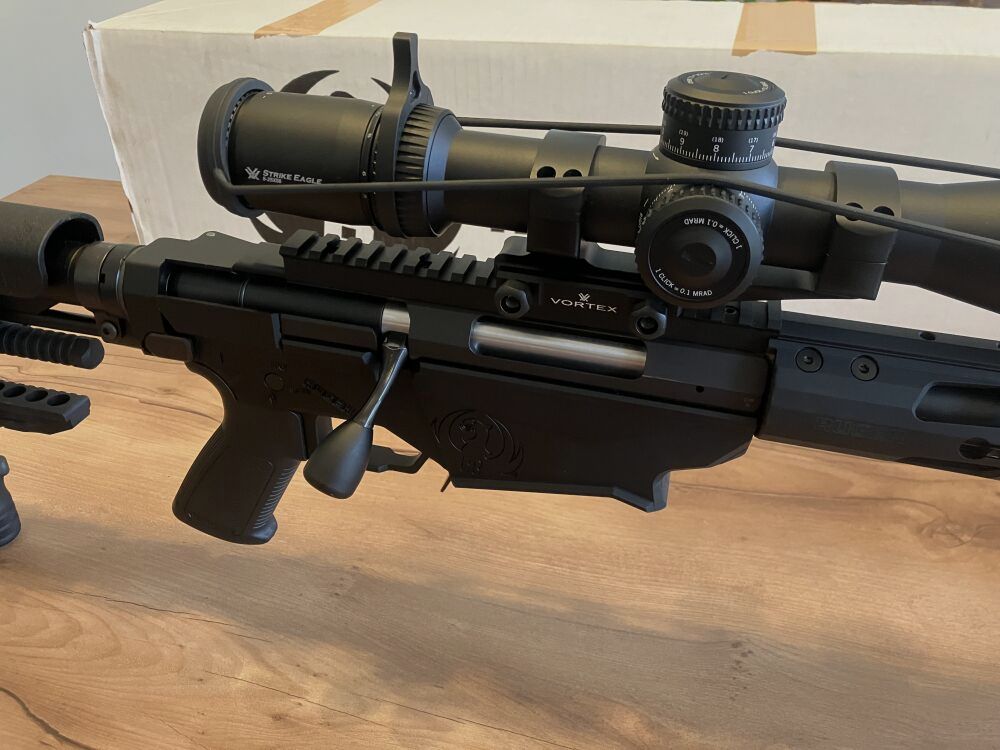 Ruger Precision Rifle inkl. Vortex 5-25x56 Strike Eagle und Zubehör	 6,5mmCreedmoor