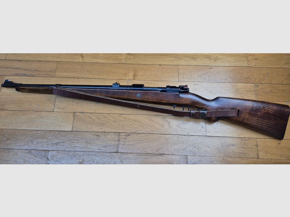 Rare Customs rifle « ZollKarabiner » Heym 1952 – Rare weapon from the period before the re-establishment of the Bundeswehr in 1955 – Cal. 8×57 IS – Ultra high-quality manufacturing by Heim – Perfect mechanics and adjustments – Superb barrel – Mono-numbered – Last representative of the 98 system in Germany – Rare service weapon in TBE++, image 20 of 28