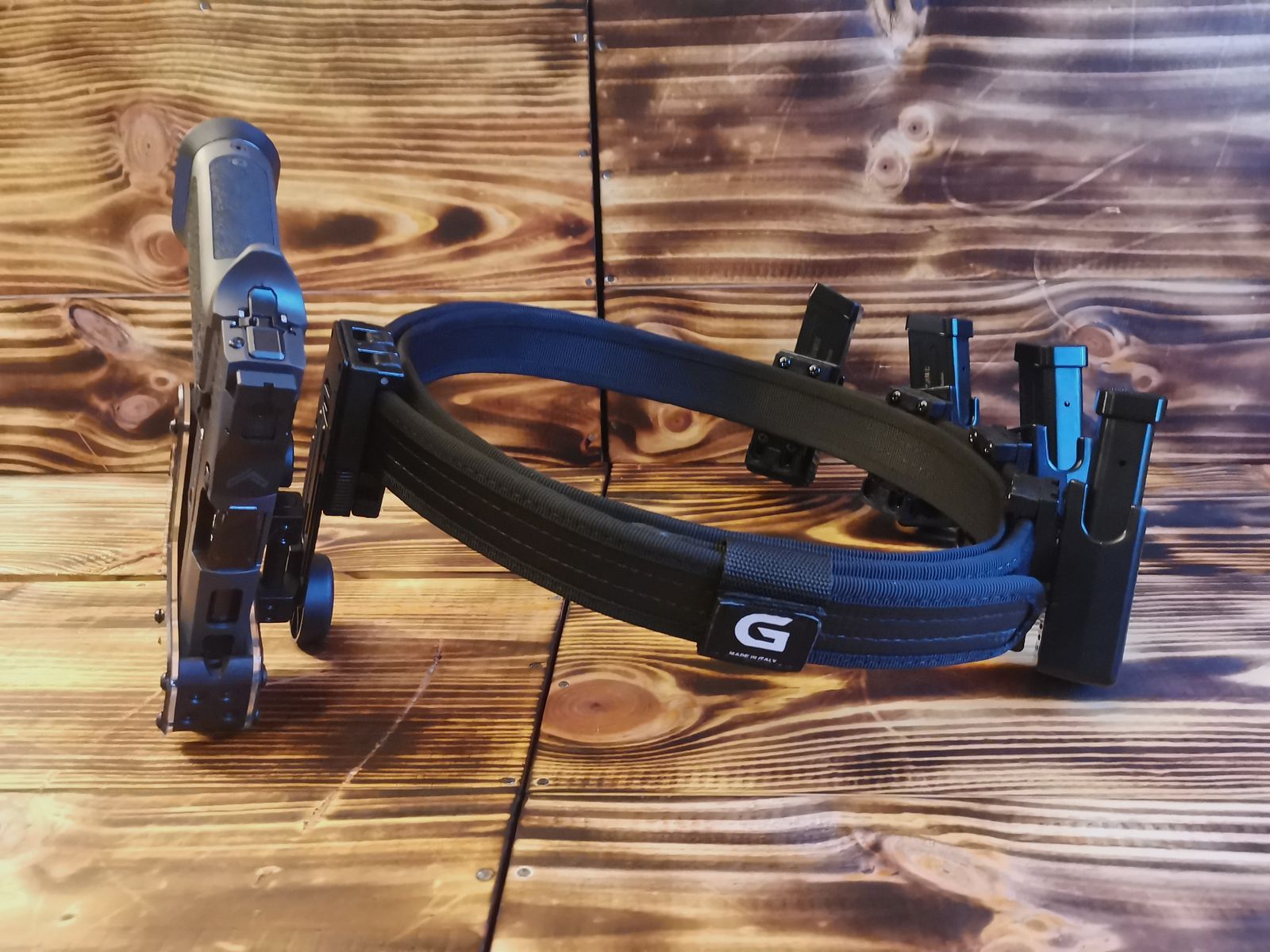 Ghost Gürtel Set Hydra Holster 4 x Magazine IPSC CZ Shadow 2 TS2 Glock SigSauer X Beretta Tanfoglio