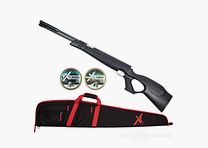 Weihrauch HW 97 Luftgewehr Black Line Kal. 4,5 mm im Futteral-Set