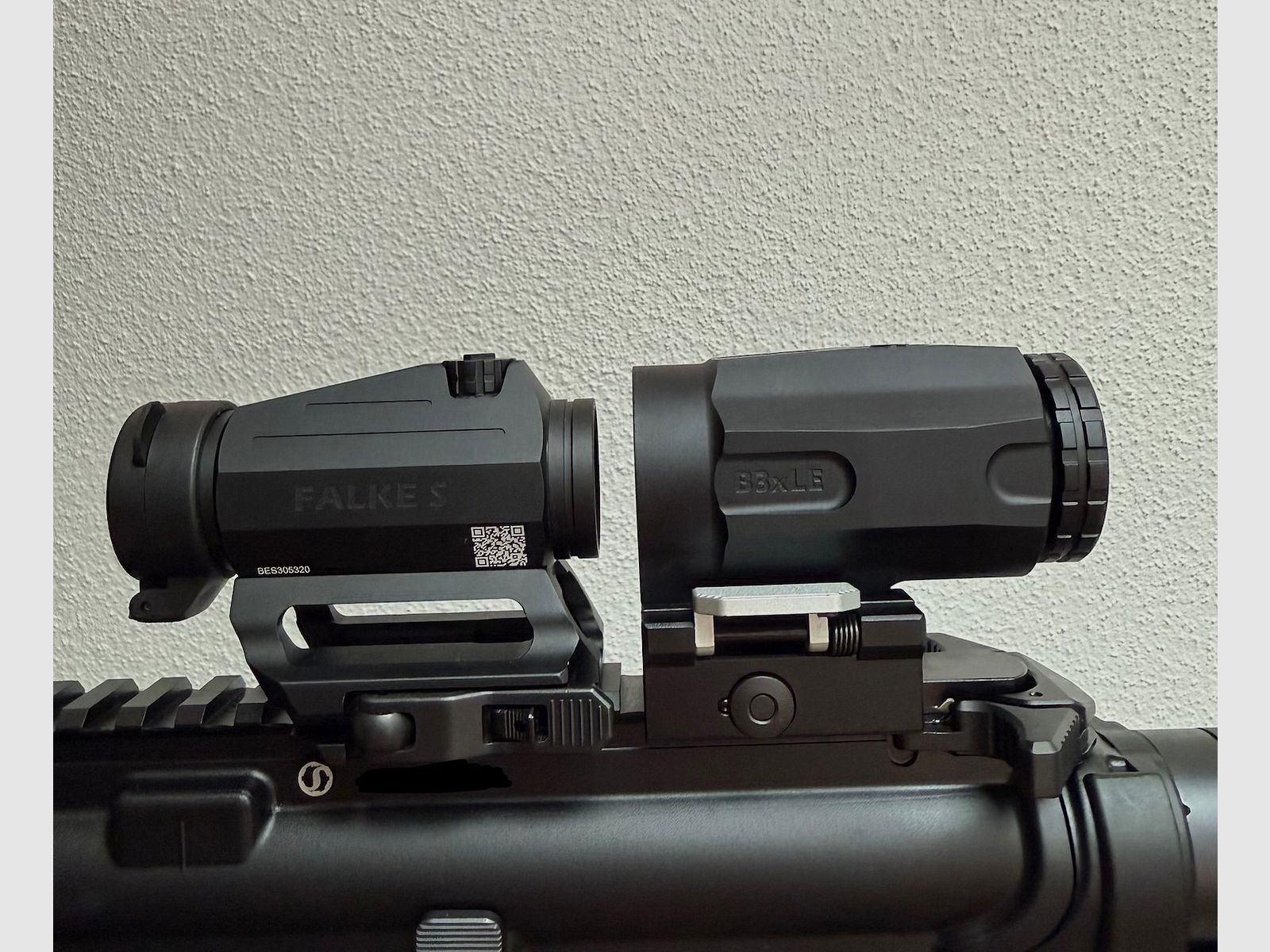 Falke B3X LE Gen. 2 Magnifier 3x – comme neuf, à peine utilisé + QD Mount