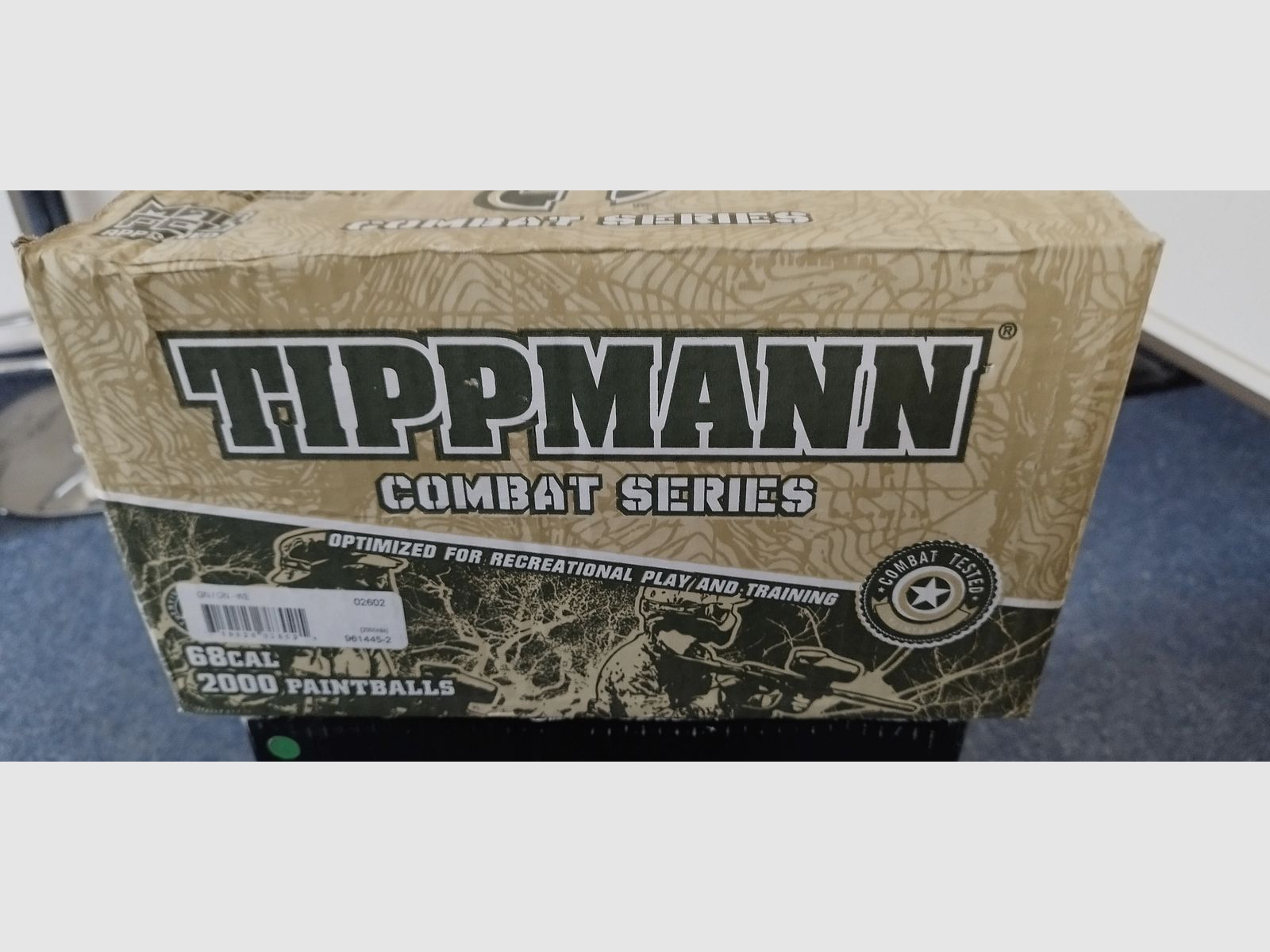 3x Box Paintballs Cal 68 - original verschweißt
