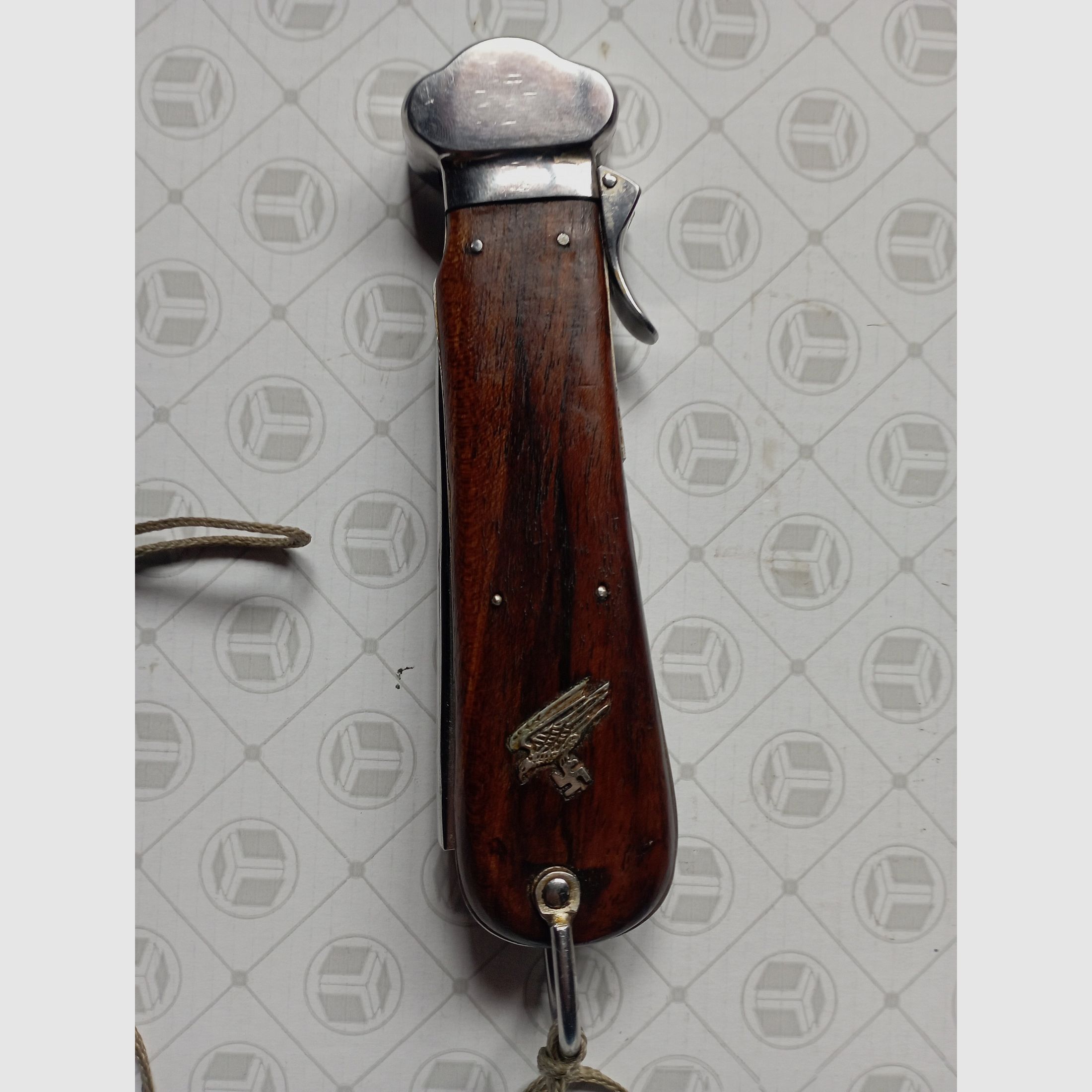 Coltello da volo Luftwaffe della Seconda Guerra Mondiale (Paul Weyersberg Solingen)