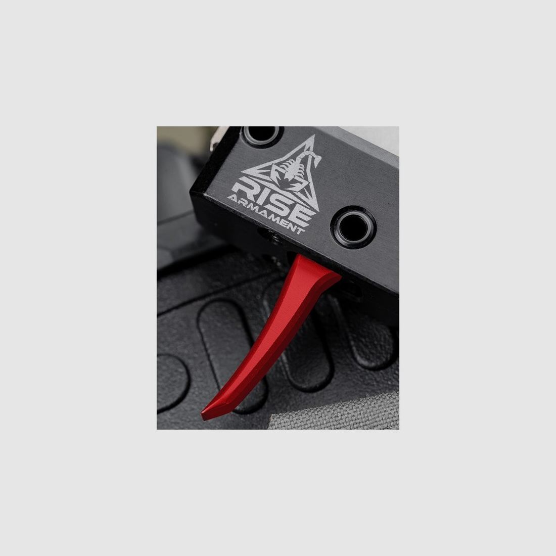RISE ARMAMENT High-Performance Trigger for AR-15, Drop-in, 3.5 lb (red)