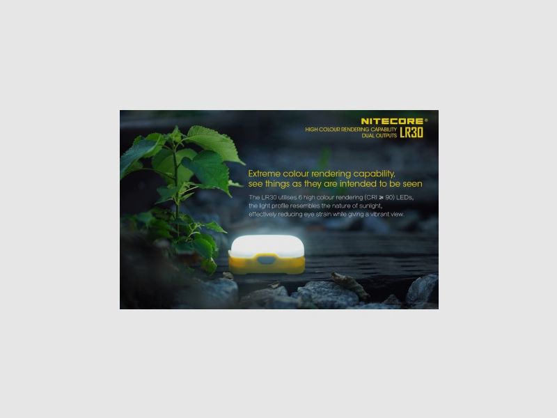 Nitecore LR30 zaklamp 205 lumen Groen, afbeelding 3 van 16
