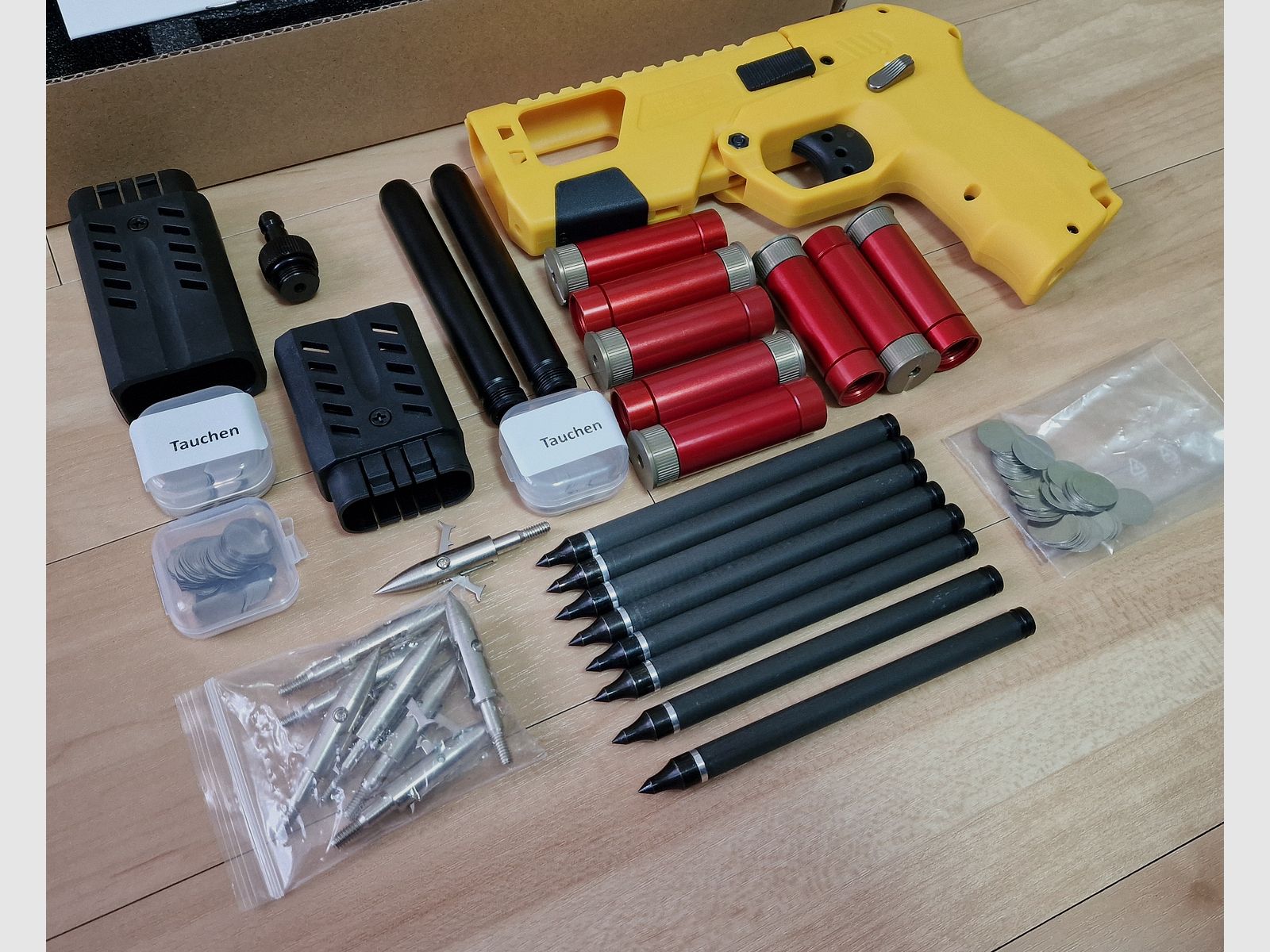 Gogun AEA Scuba Ringer MK2 appareil de sport à harpon avec pack d'accessoires