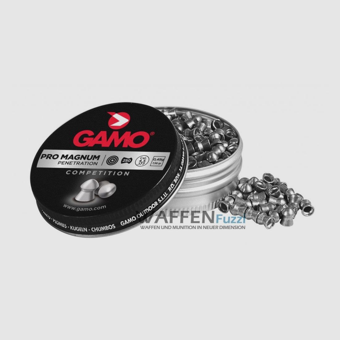 Gamo Competition Pro Magnum 4,5mm Diabolo 500 PZ