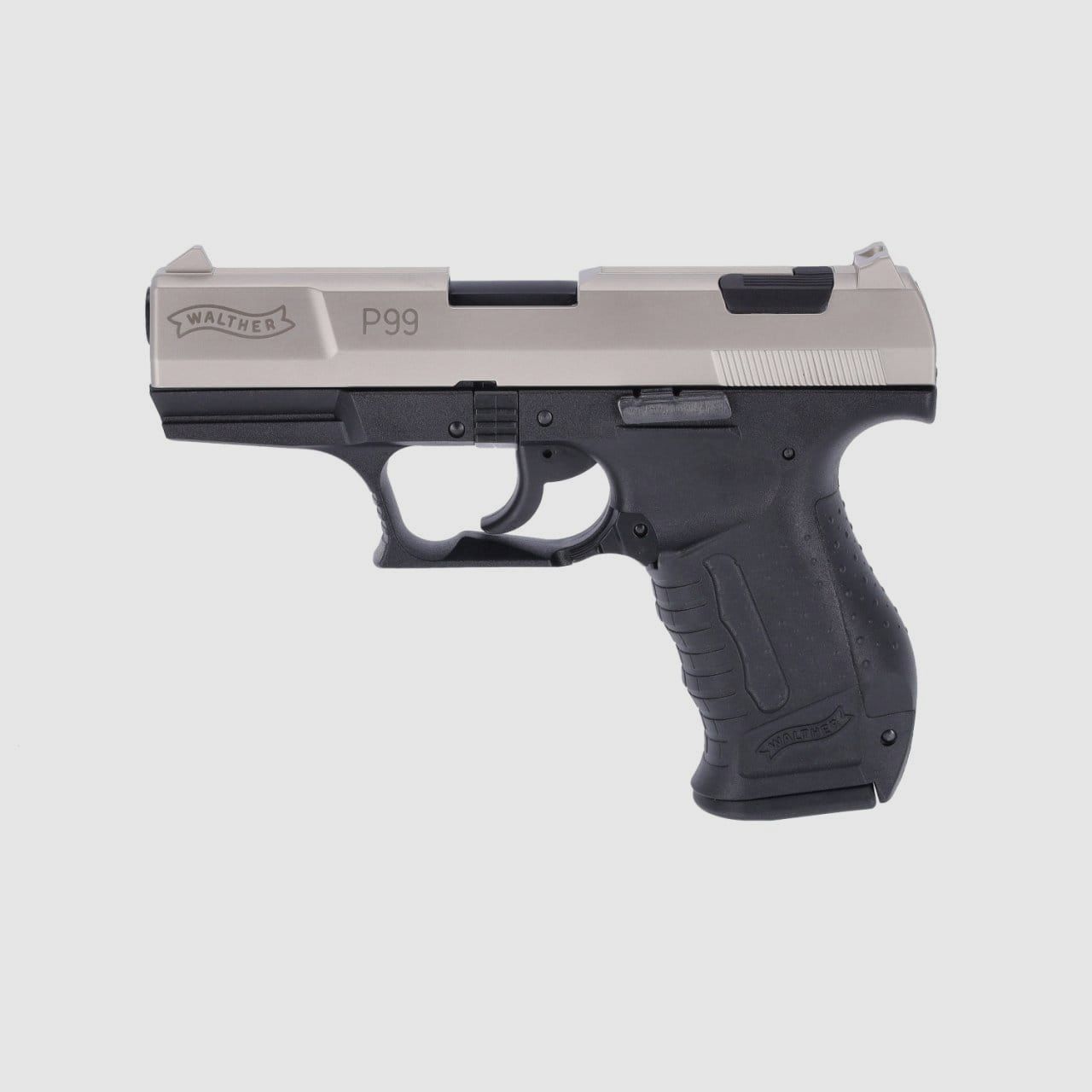 Walther P99 blank pistol 9 mm P.A.K. bicolor