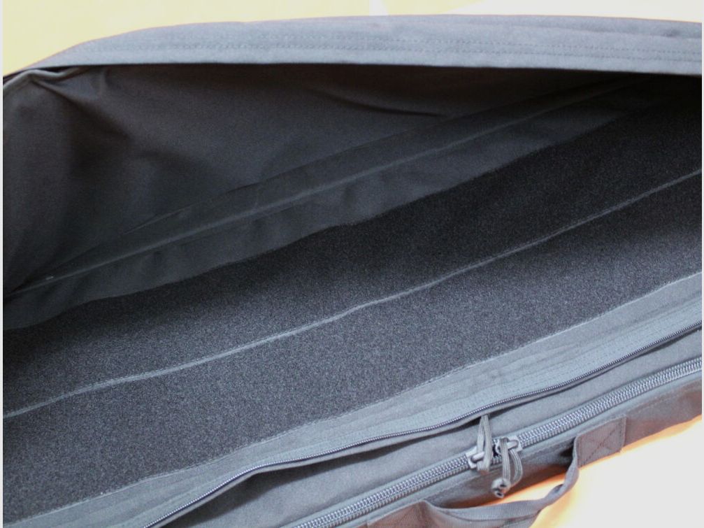 AimZone AimZone Riflebag 105H czarny/szary torba na broń (ok. 106x36x6cm) wyściełana z paskiem na ramię/ MOLLE