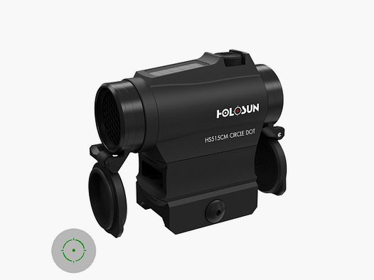 Holosun HE515C-M-GR Visor de punto rojo solar