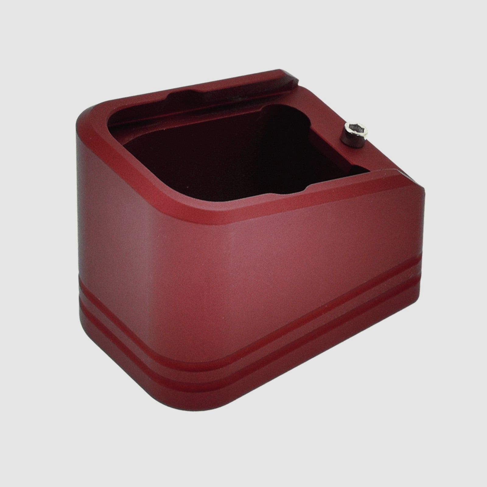 UTG PRO +5 Base Pad, Glock 17/34, Matte Red Aluminum